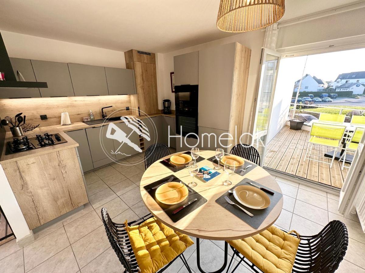 Ferienwohnung Lovely ! T2 Hyper Cocooning - Terrasse Larmor-Plage Exterior foto